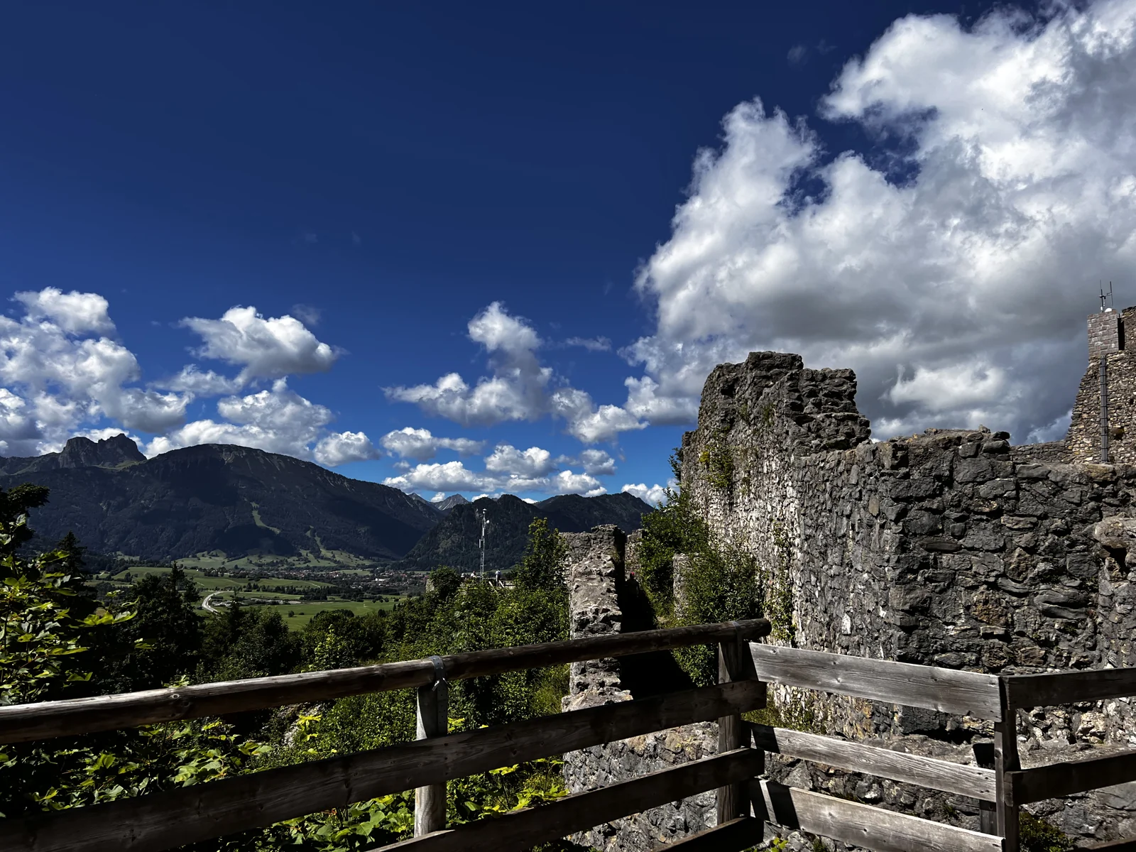 Rovine del castello Eisenberg e Hohenfreyberg