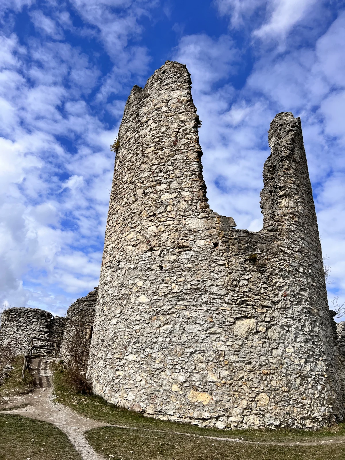 Rovine del castello Eisenberg e Hohenfreyberg