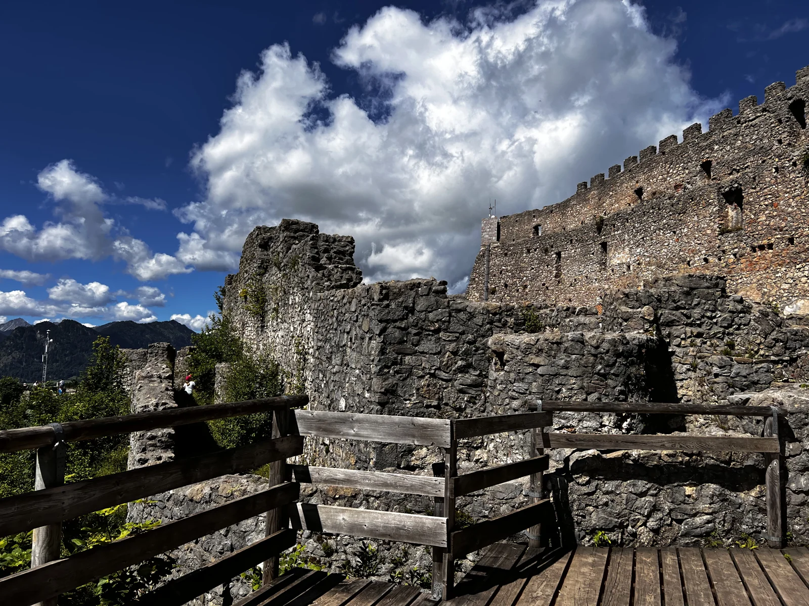 Rovine del castello Eisenberg e Hohenfreyberg