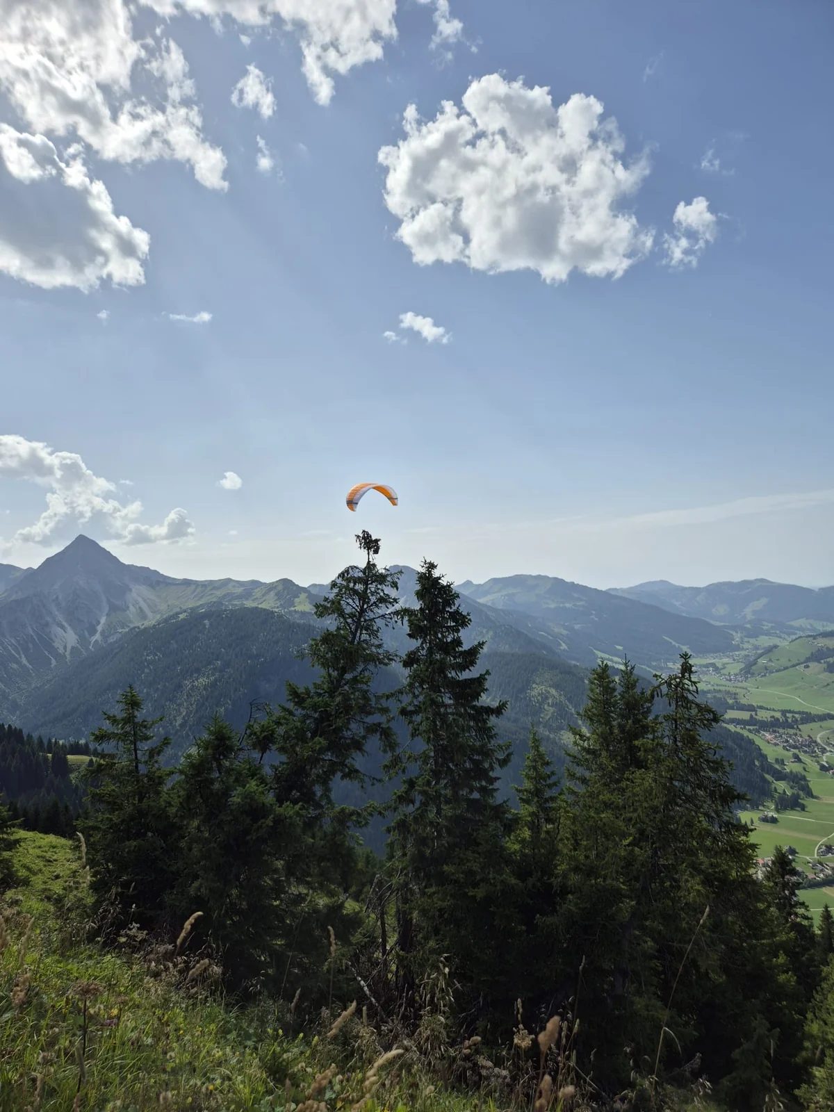 Paragliding Neunerköpfle Tannheim
