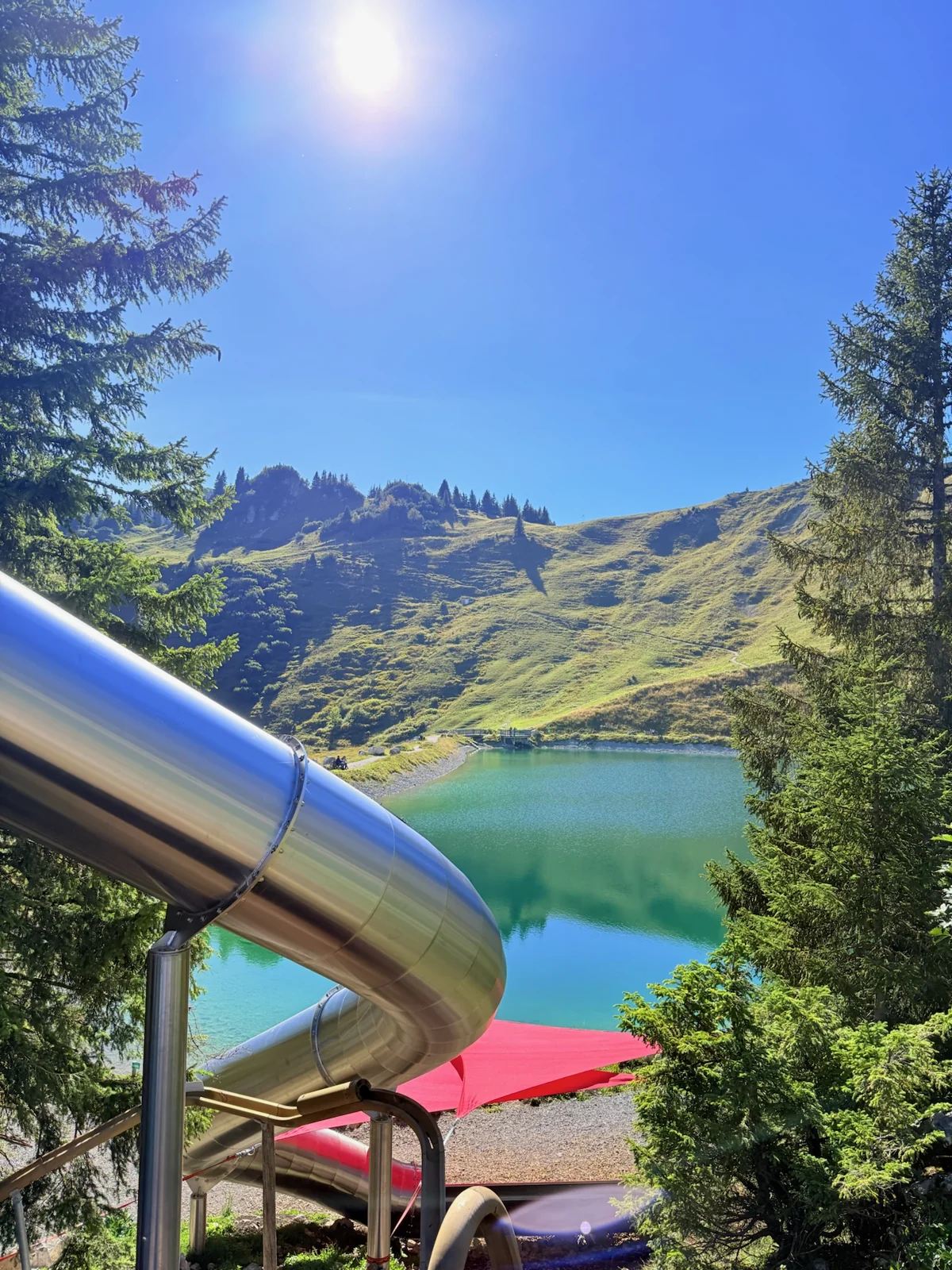 Spielbereich am Hahnenkamm